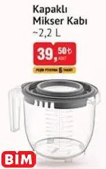 KAPAKLI MİKSER KABI ~2,2 L KAPAKLI MİKSER KABI ~2,2 L